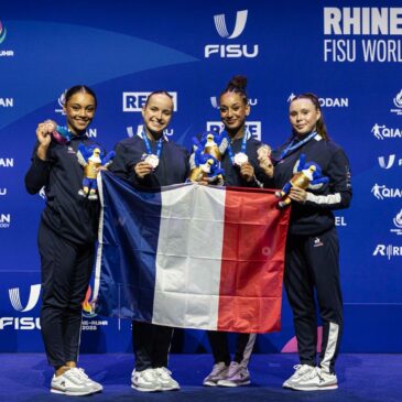 Quatre nouvelles médailles pour les Bleus !